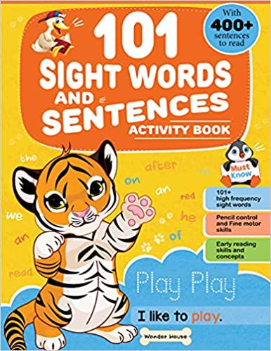 101 Sight words and Sentences Activity Book