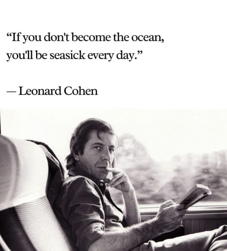 Becoming the Ocean: Letting Go of Who We Say We Are