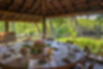 Mesa com vista lagoa