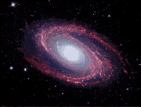 Dissolution d'une galaxie
