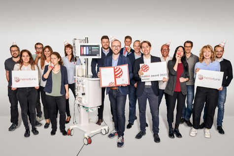 hemotune AG wins the Red Dot Design Award in Singapore