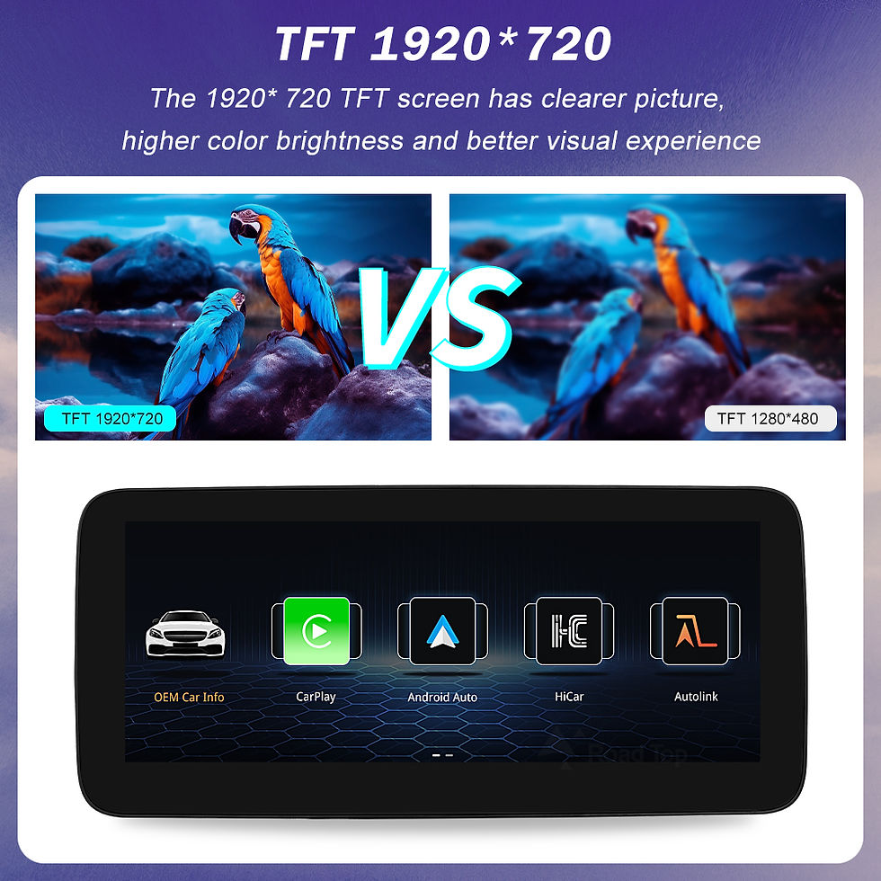 Thumbnail: Premium Linux Car Multimedia System – Wireless Apple CarPlay & Android Auto Disp