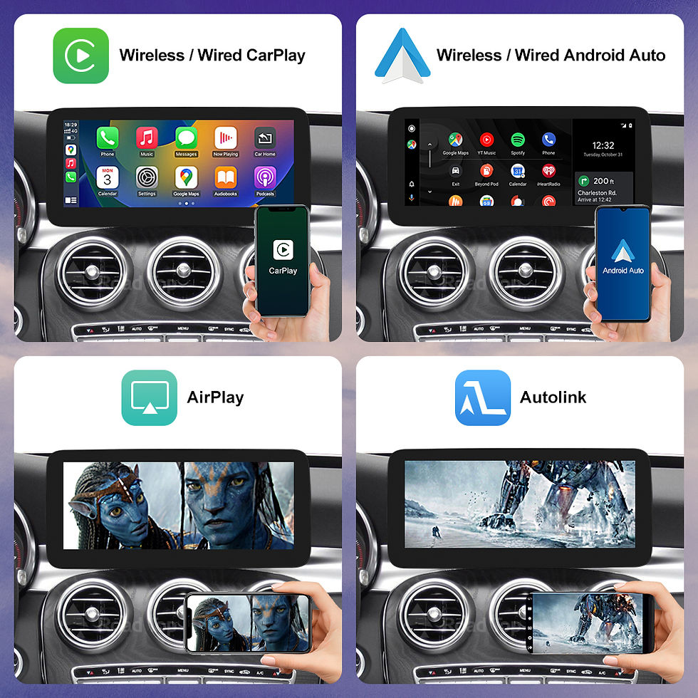 Thumbnail: Premium Linux Car Multimedia System – Wireless Apple CarPlay & Android Auto Disp