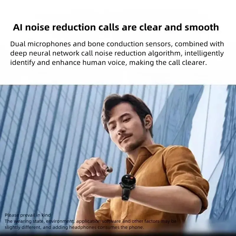 Thumbnail: Huawei Watch Buds – Smartwatch with Built-in Wireless Earbuds & Health Monitorin