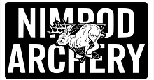 Nimrod Archery Logo in black and white