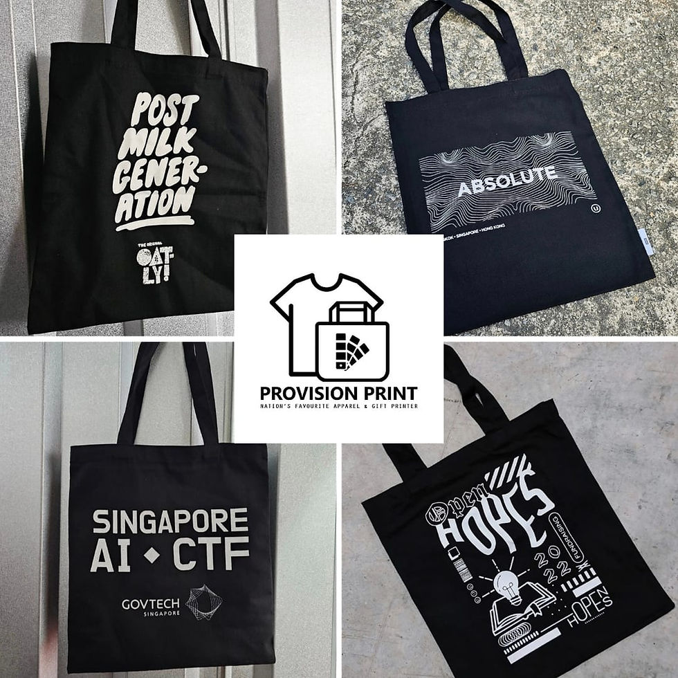 Customise Tote Bags: Printing Services in Singapore