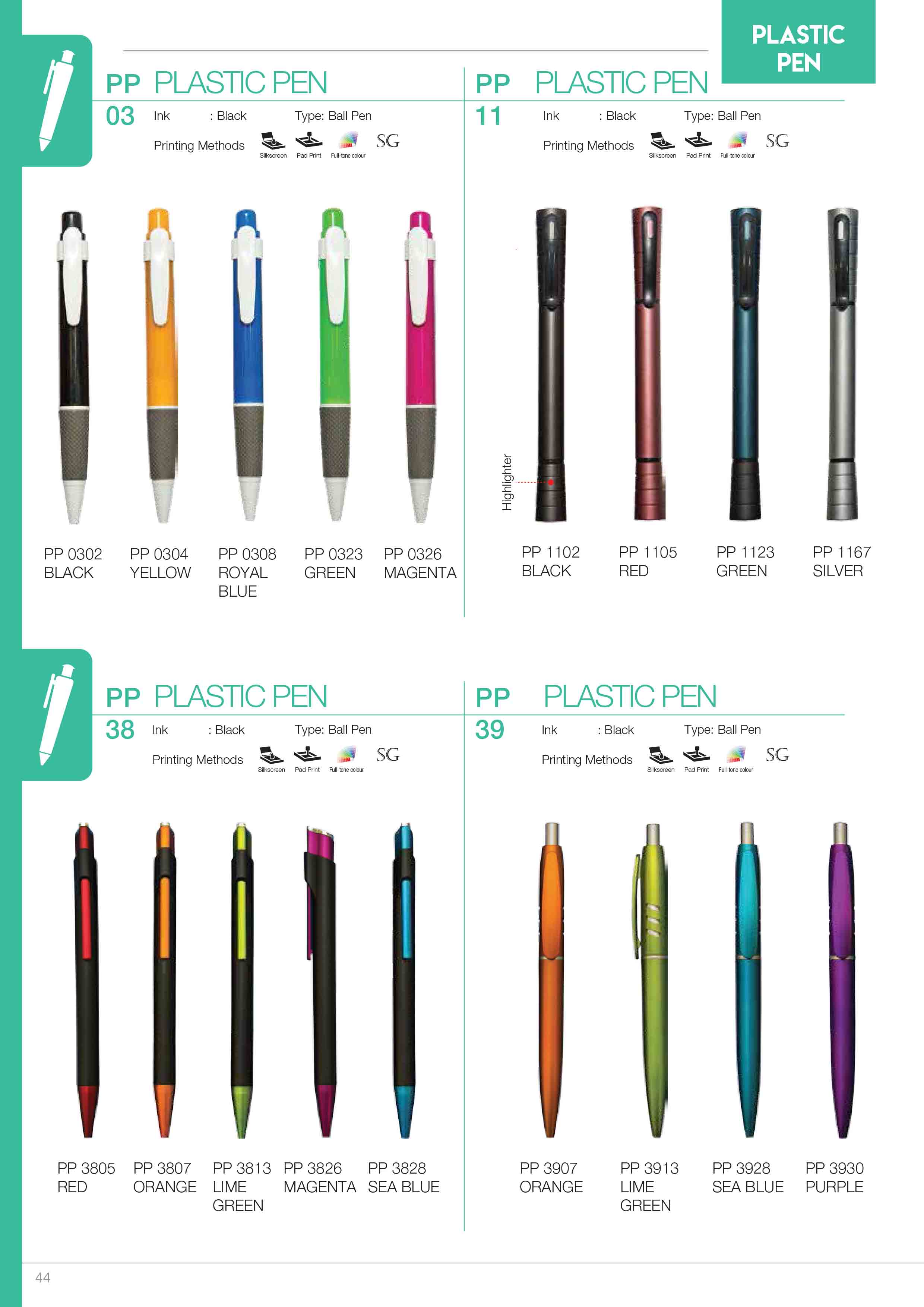 Pen Printing Singapore Provision Print