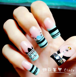 凝膠指甲作品36