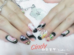 凝膠指甲作品9