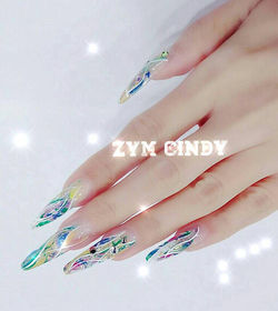 凝膠指甲作品38