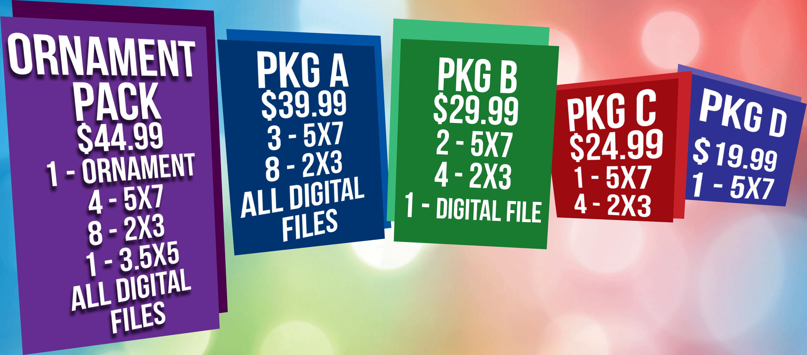 Package Pricing Lake Stevens Santa