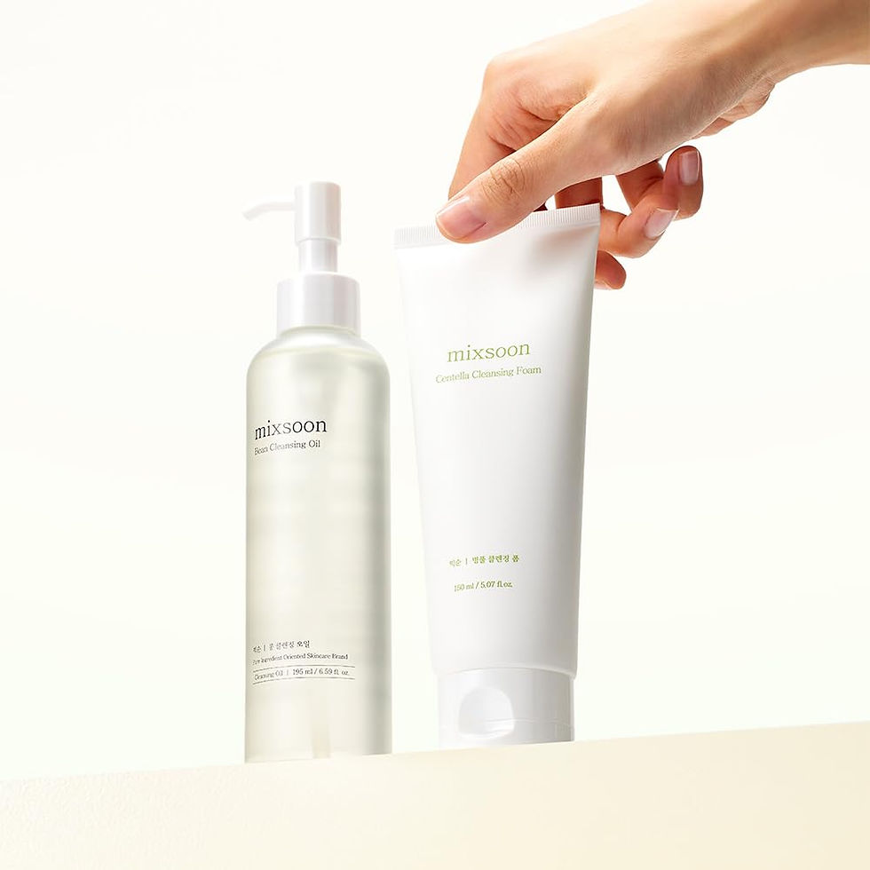 Miniatura: Mixsoon Set de Limpieza Doble  Espuma Centella & Aceite Limpiador