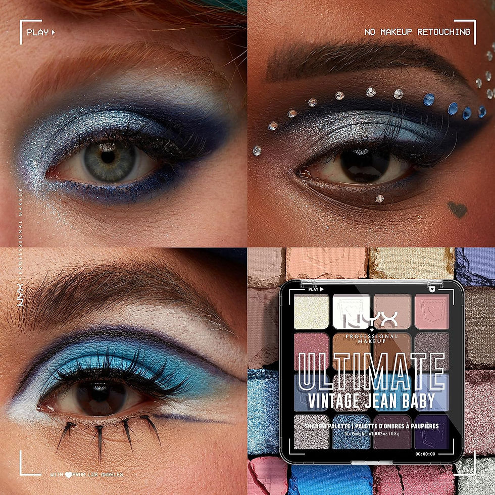 Miniatura: NYXPROFESSIONAL MAKEUP - Paleta de maquillaje profesional, sombras de ojos Ultim