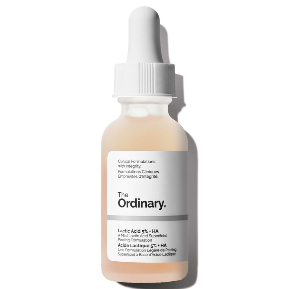 the ordinary Lactic acid 10 % + HA 