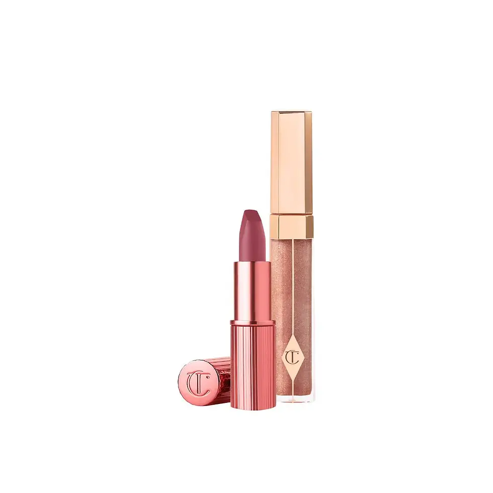Miniatura: Charlotte Tilbury  90S Pink Rose Gloss and  Rose Lipstick duo