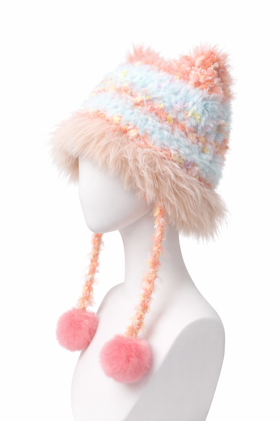 Thumbnail: Crochet Cat Year Winter Hat