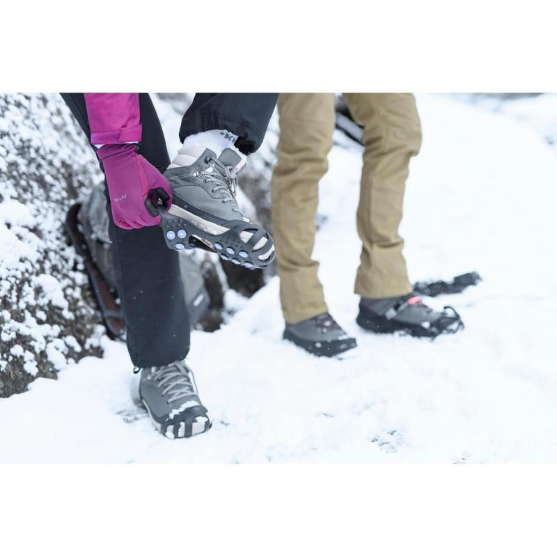 Миниатюра: женские БОТИНКИ зимние SH100 WARM MID QUECHUA бирюза