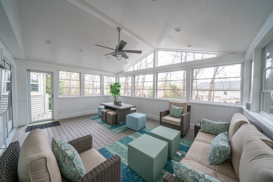 Custom Screen Porches Hoppy Design & Build Northern Virginia
