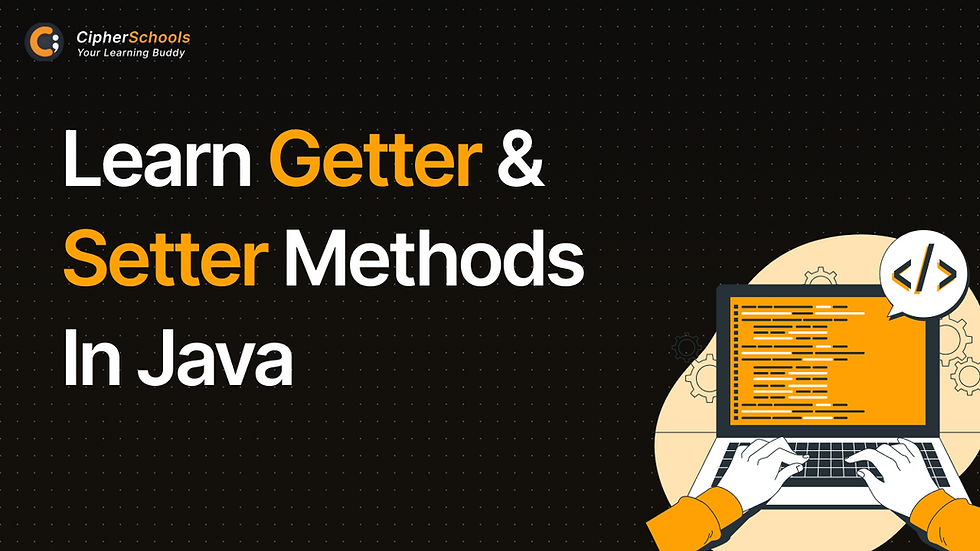 Learn Getter & Setter Methods in Java