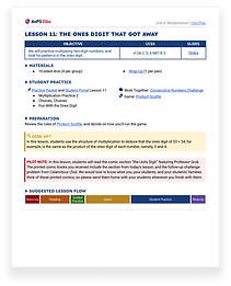 Beast Academy Classroom Lesson Plan
