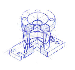 mechanical-engineering-drawing-sketch-drawing-engineering-parts-isolated-illustration-mech