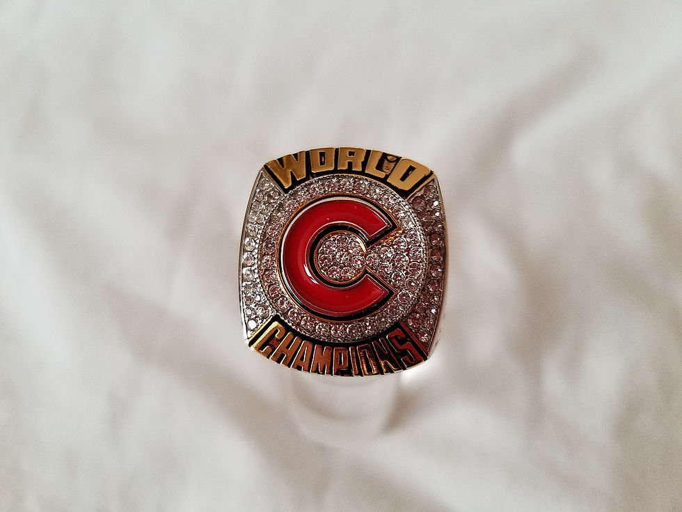 2016 Chicago Cubs World Series Ring 2nd Design