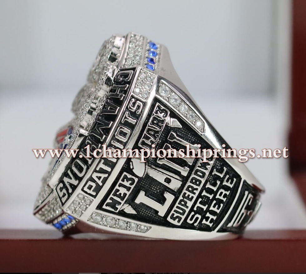 Thumbnail: ( IN STOCK ) 2019 New England Patriots Super Bowl Championship Ring