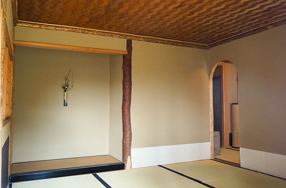 お茶室内観