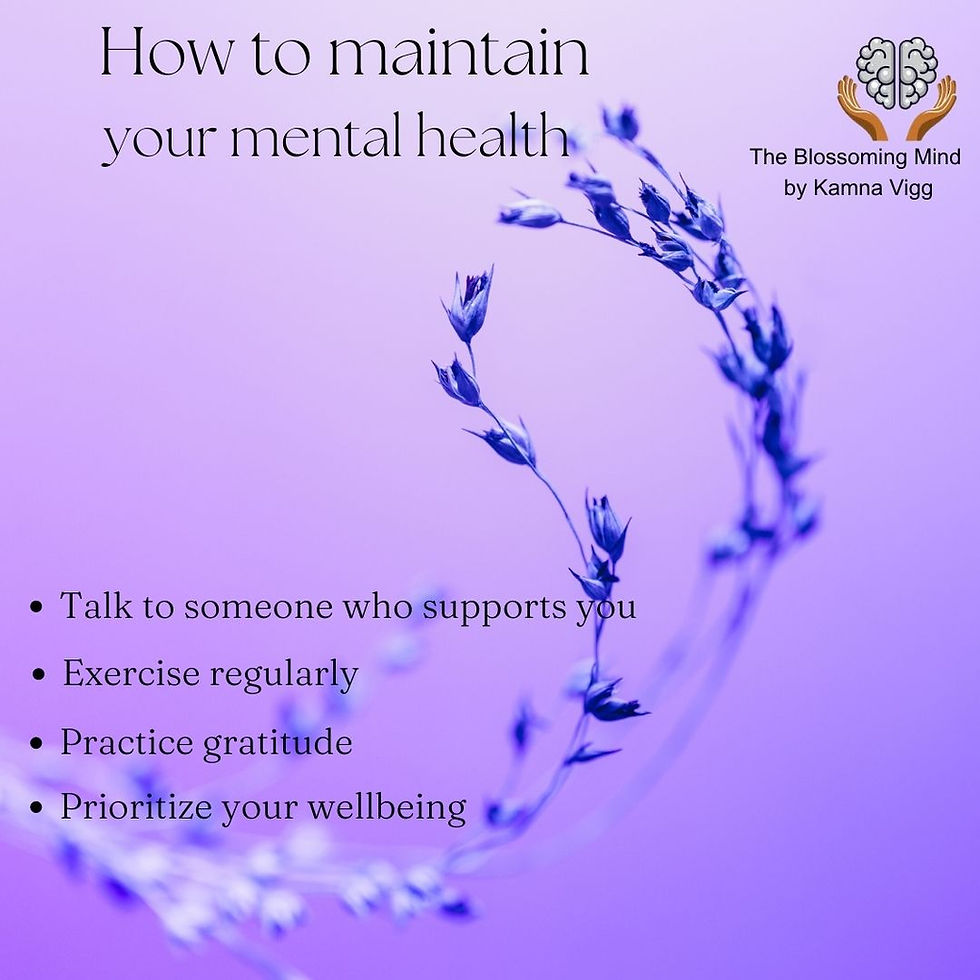 Prioritise Your Well Being