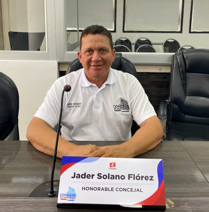 Retrato de Jader Eduardo Solano Florez