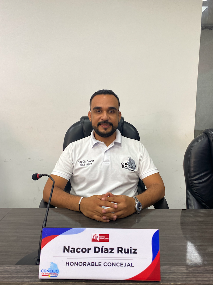 Retrato de Nacor David Diaz Ruiz