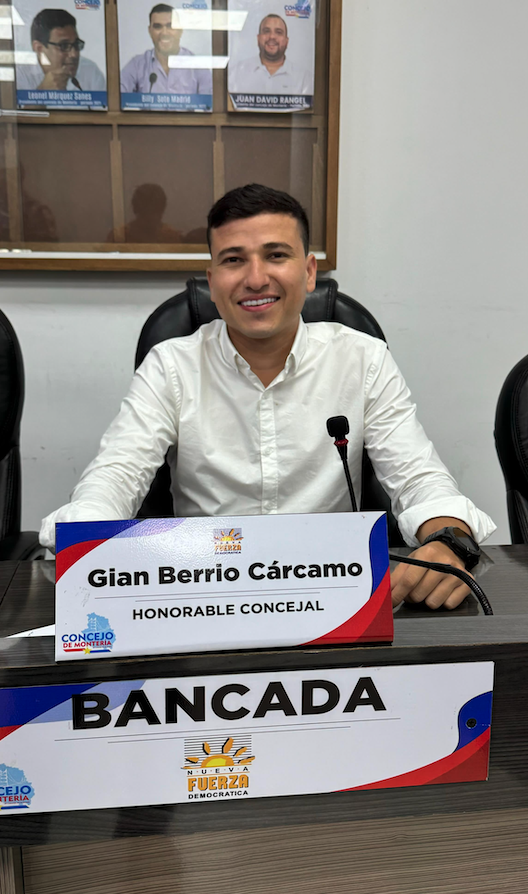 Retrato de Gian Xavier Berrio Carcamo