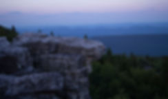 Bear Rock, Dolly Sods West Virginia. Blu