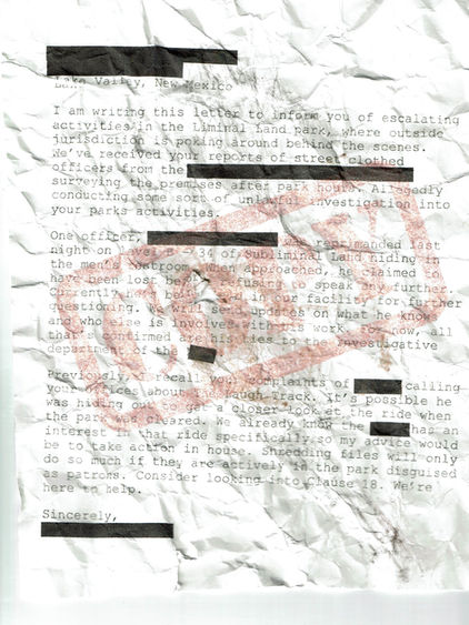 Memorandum - Letter of Warning