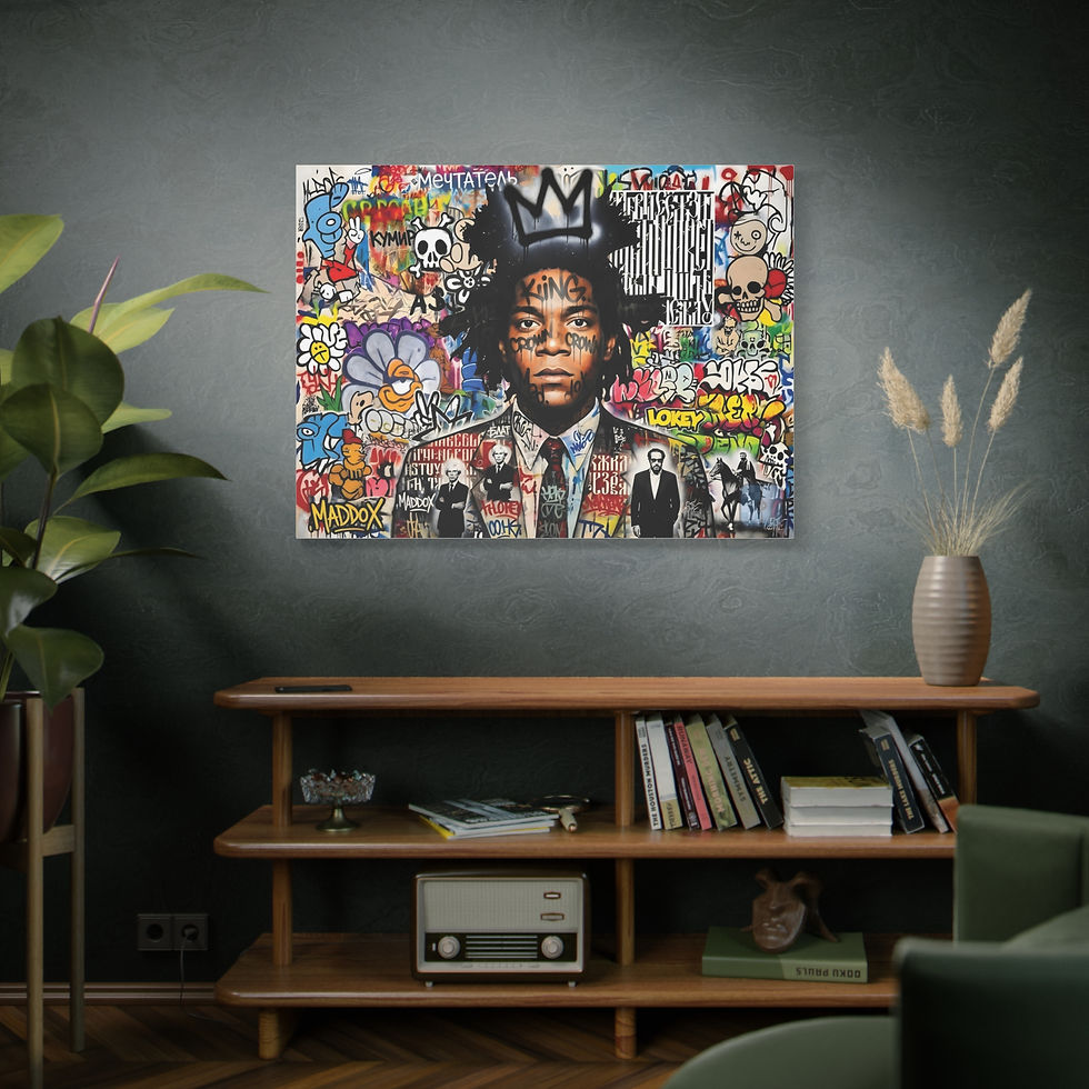 Thumbnail: CROWN THE DISPOSABLE CANVAS PRINT