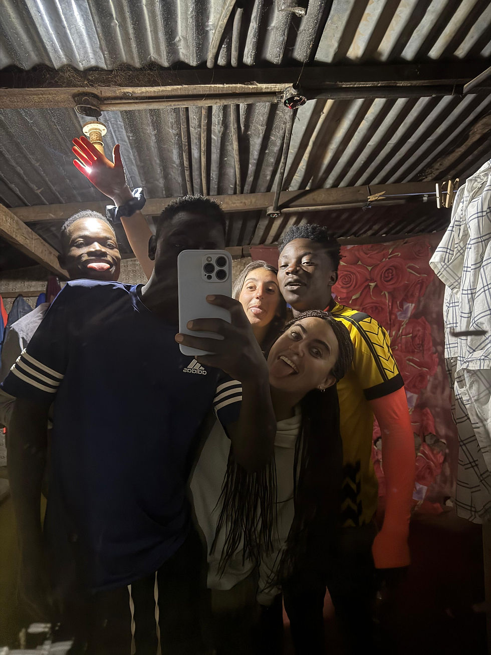 La nostra squadra zambiana!!!