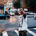 Big Dreamss Bronx rapper photographed on a New York street