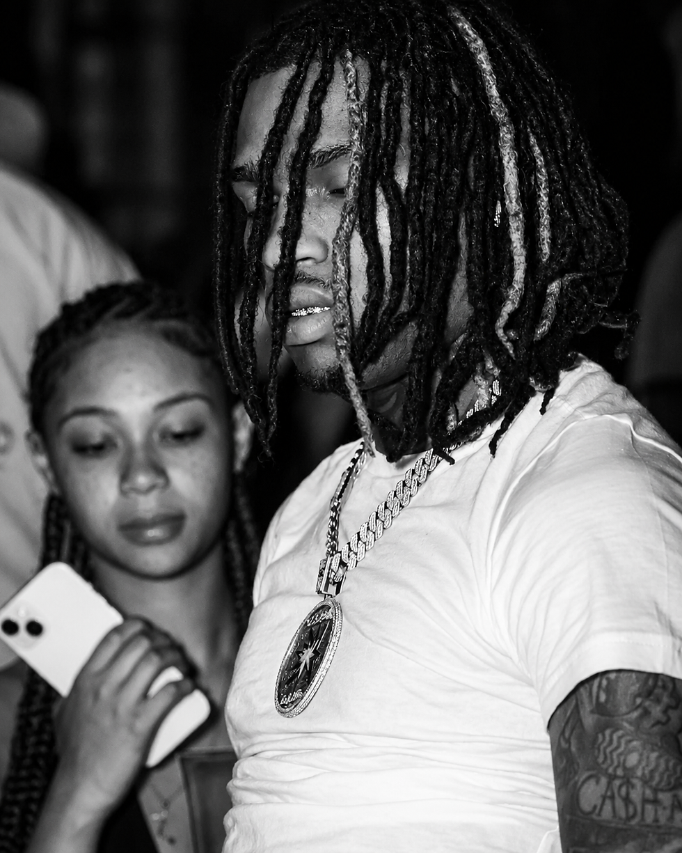 Chicago artist MAF Teeski attends a Rhode Island event, continuing a professional relationship with Connecticut promoter Mar Bankz.
