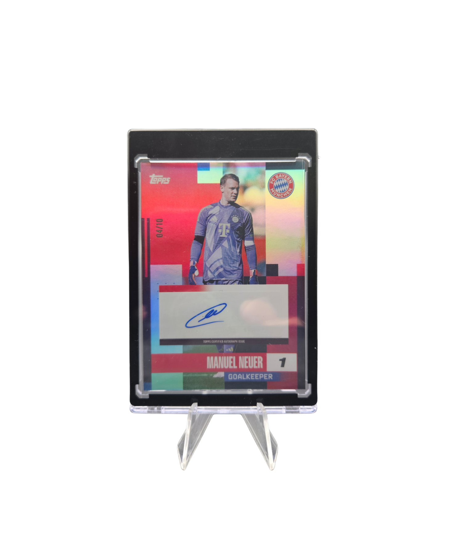 Topps 24/25 Bayern München Team Set Manuel Neuer Auto /10