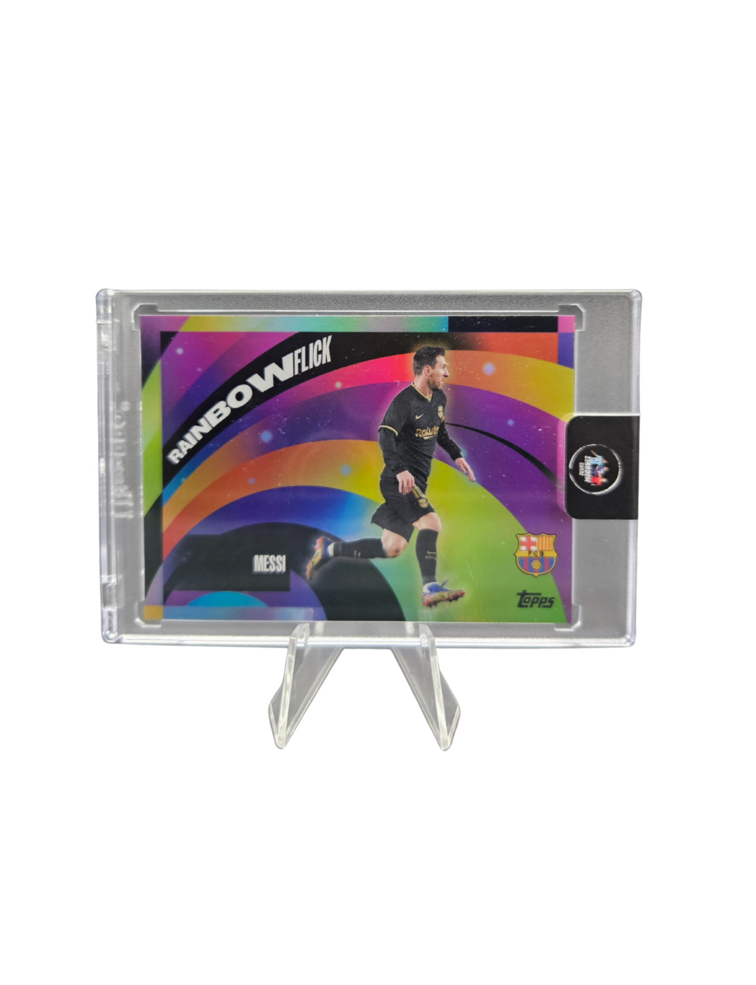 Topps FC Barcelona Team Set 25/26 Lionel Messi "RainbowFlick" Casehit