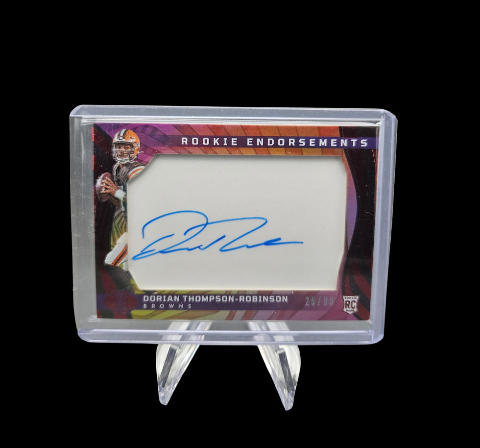 Panini Illusions Football 2023 Dorian Thompson-Robinson Auto /99 Clevland Browns