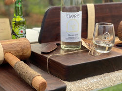 Walnut Cutting Board and Mallet
