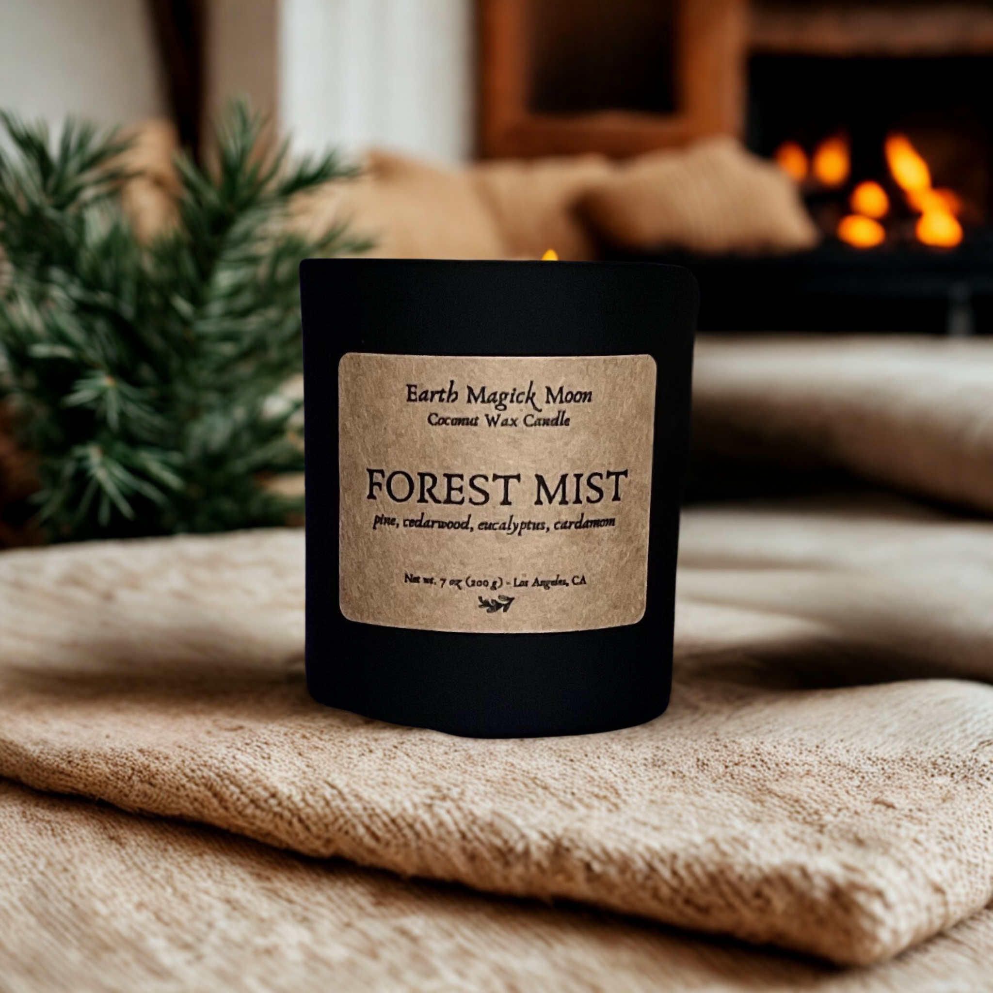 Forest Mist Coconut Wax Candle