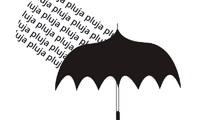 Visual poetry and poetic installations