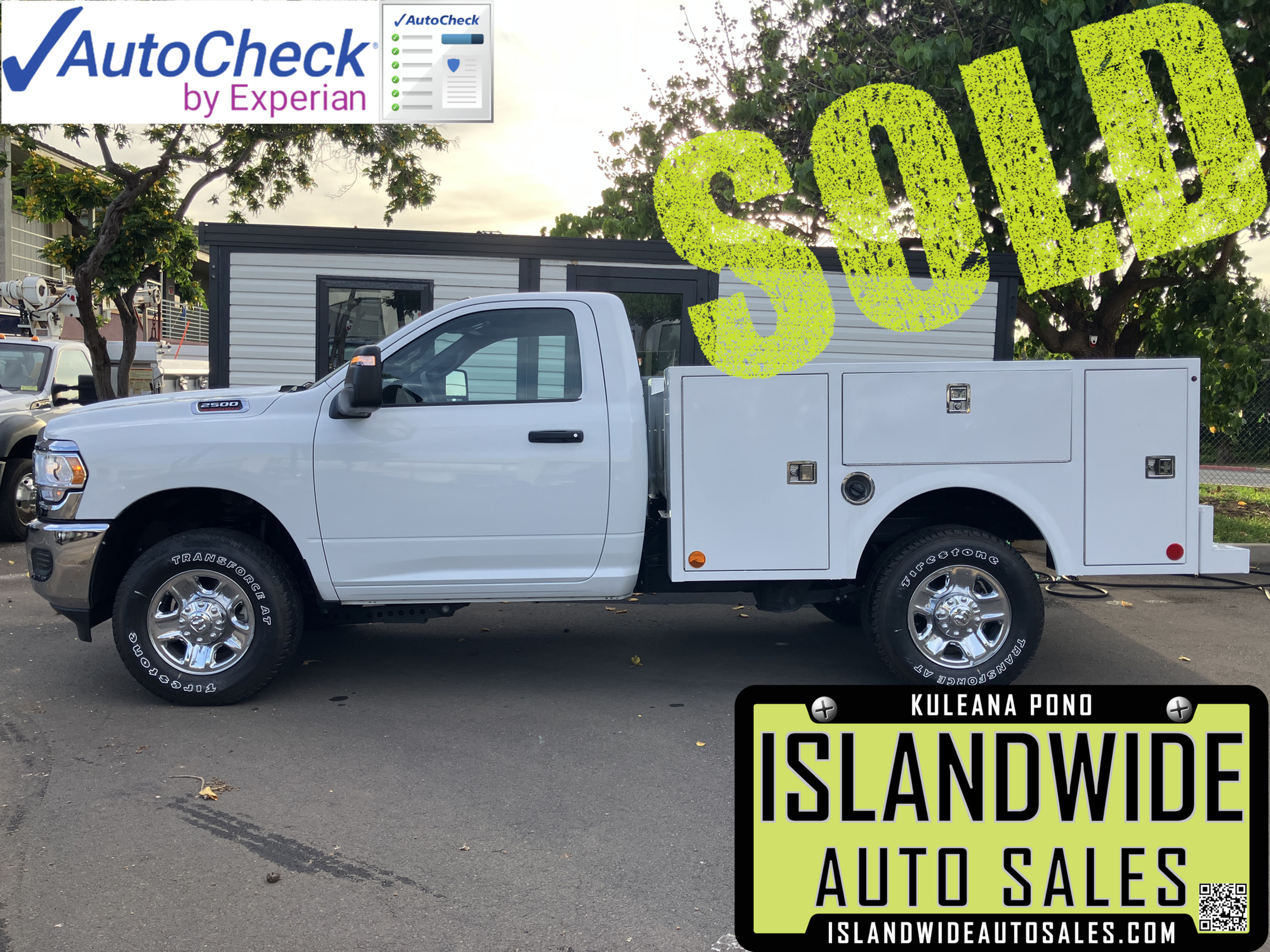 SOLD - PRE-OWNED UPFITTED 2023 RAM 2500 4X4 HEMI UTILITY SERVICE TRUCK