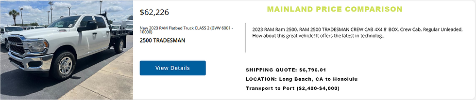 Thumbnail: SOLD PRE-OWNED UPFITTED 2023 RAM 2500 4WD/4X4 HEMI 8FT FLATBED Cab Chassis