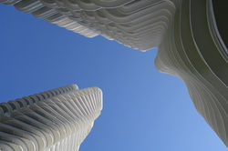 1 POPOLI phase III apartment wave-shaped balcony perspective 1