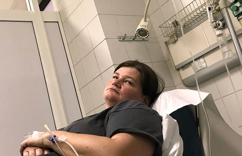 Julie in the ER in Lebanon