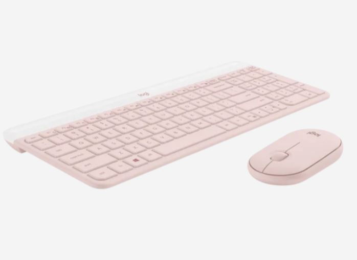 縮圖：羅技 Logitech MK470 無線鍵盤滑鼠組 粉色