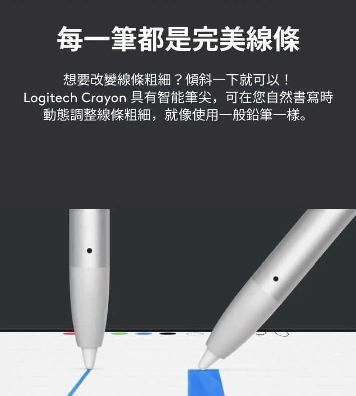 縮圖：羅技 Logitech Crayon iPad 數位筆 - Type C
